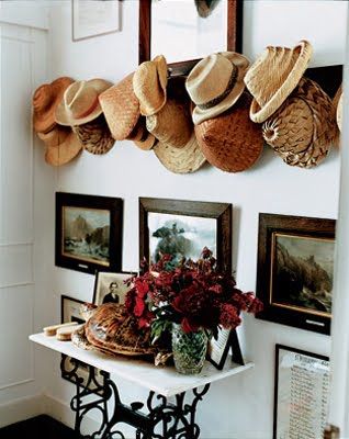 hang your hats on wall