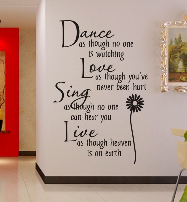 inspiration quotes on wall