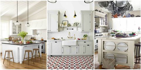 white gray paint in your kitchen