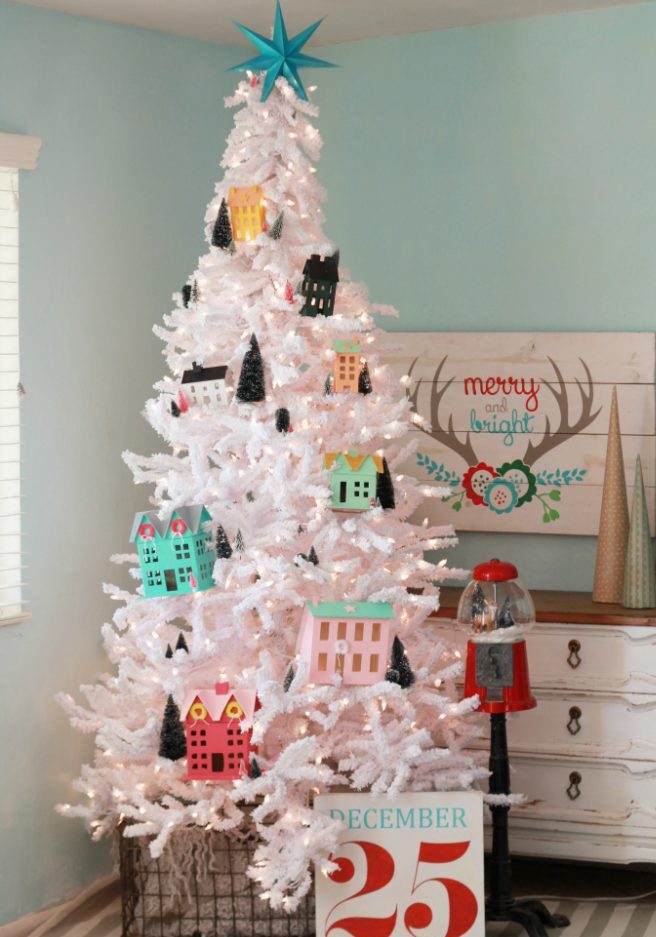 DIY Christmas village sets