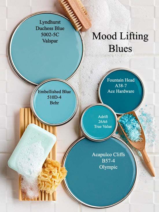 mood lifting blue paint colors