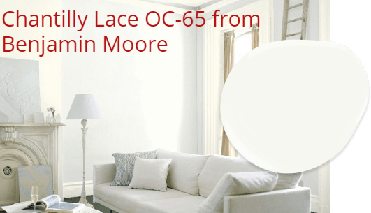 Benjamin Moore, Chantilly Lace