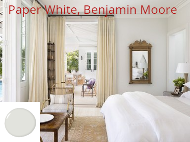 Paper White, Benjamin Moore