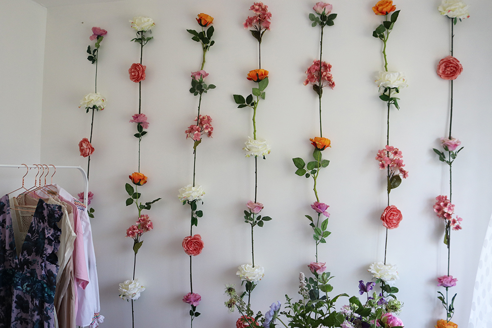 flower wall | DIY art