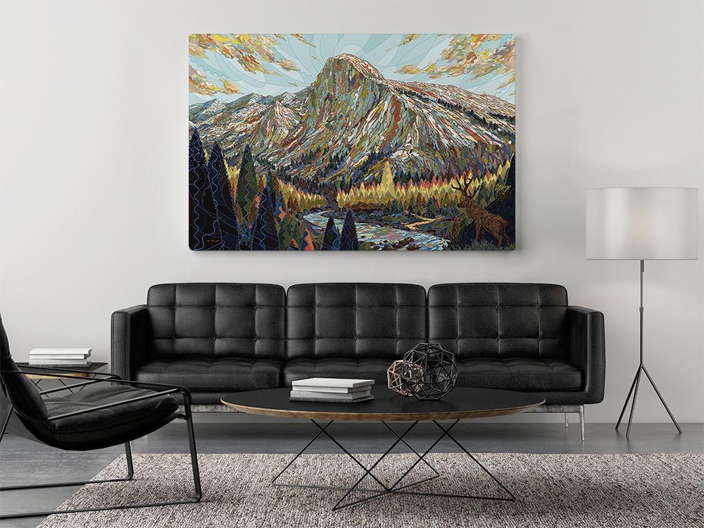 go big with your art | home decor tips