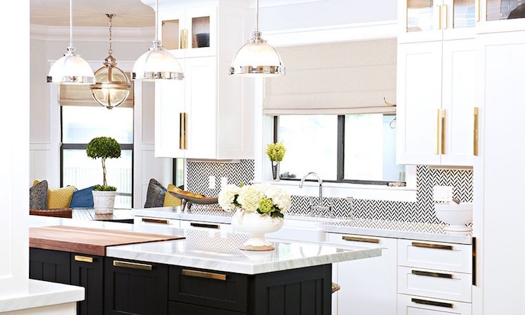 white cabinet with brass | modern cabinet