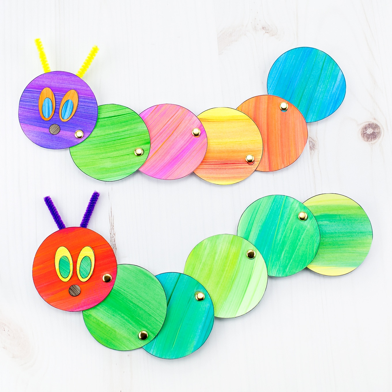 Caterpillar Suncatcher Craft