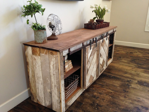 Slide the Entryway Table Doors