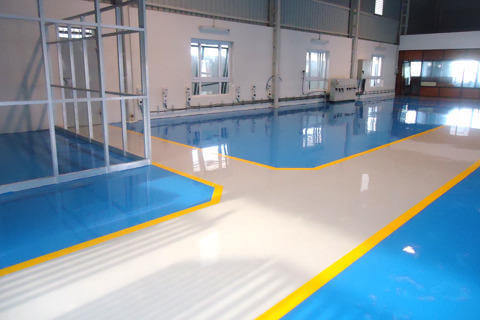 Resistance epoxy floors