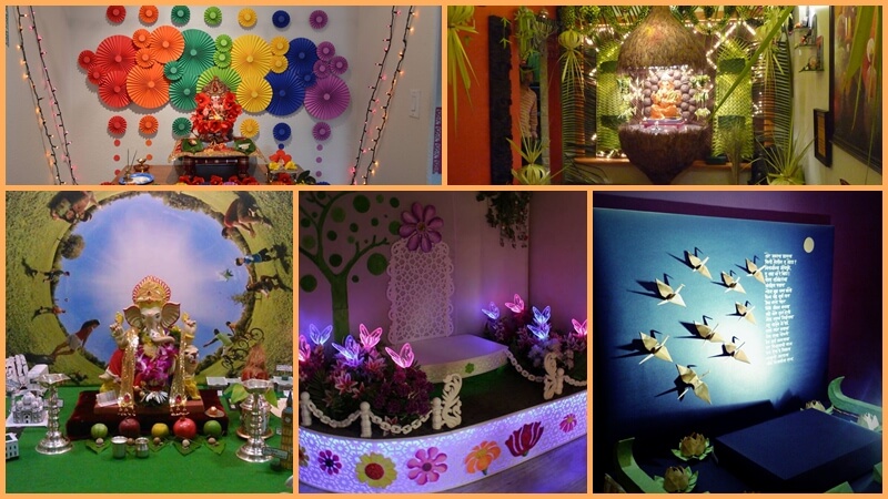 Set a Chariot Scene With This Innovative Ganpati Bappa Decoration