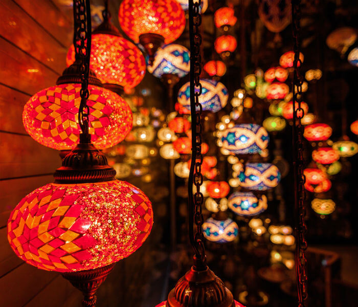Brighten Up The Festival With Drapes and Lights