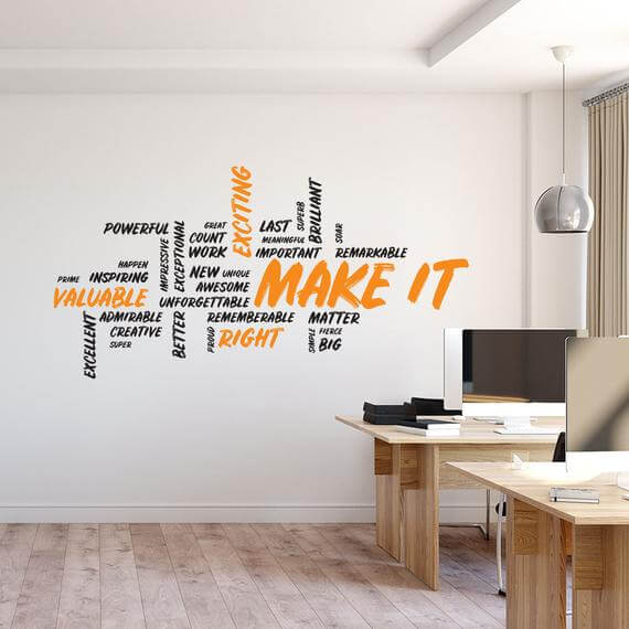 Office Decals Motivational and Inspiring