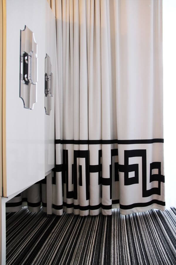 . Classic design Greek style curtain