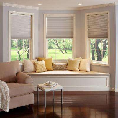 Levolor Light filtering cellular arched curtains