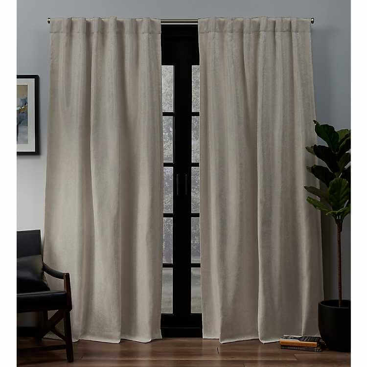 Natural panel Curtain