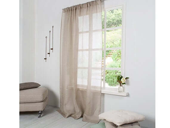 Natural panel Curtain