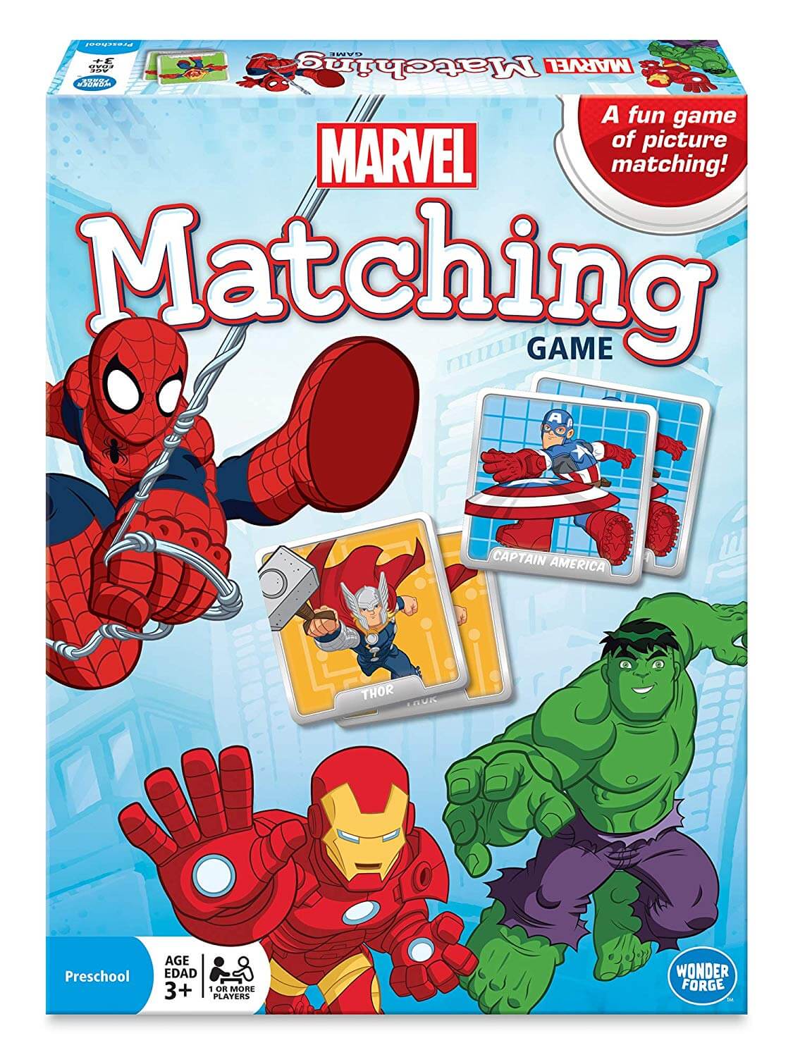 Superhero Matching games