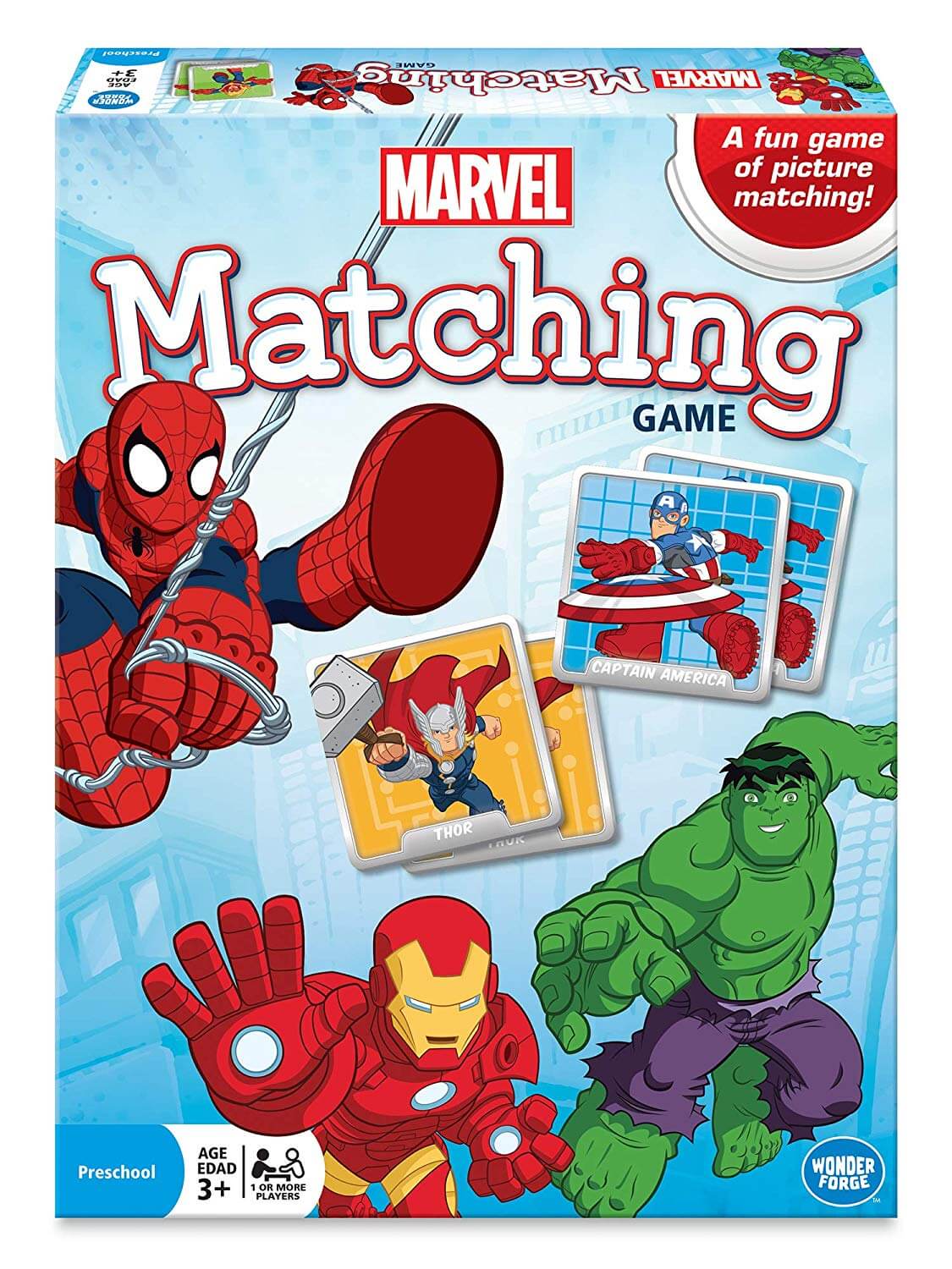 Superhero Matching games