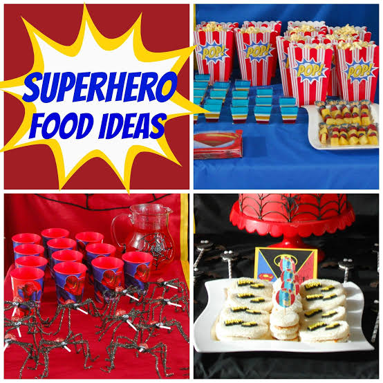 Super hero food idea