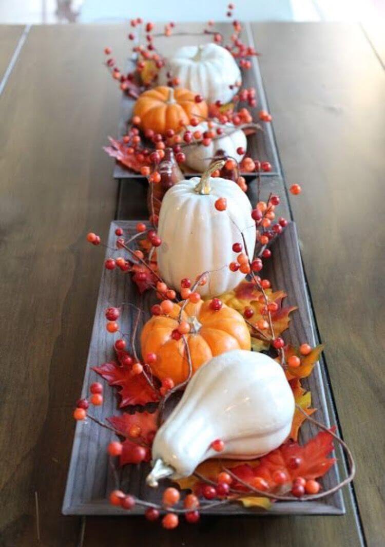 Pumpkin Vine Centerpiece