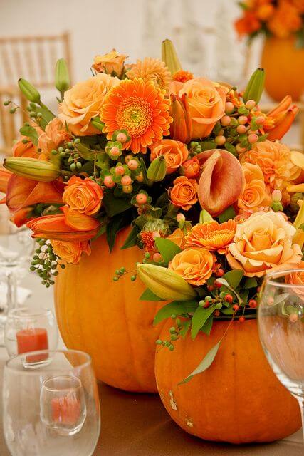 Pumpkin Vine Centerpiece