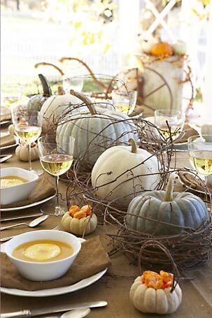 Pumpkin Vine Centerpiece