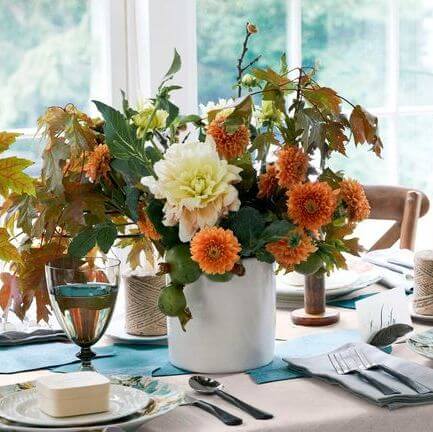 Add Seasonal Centerpieces