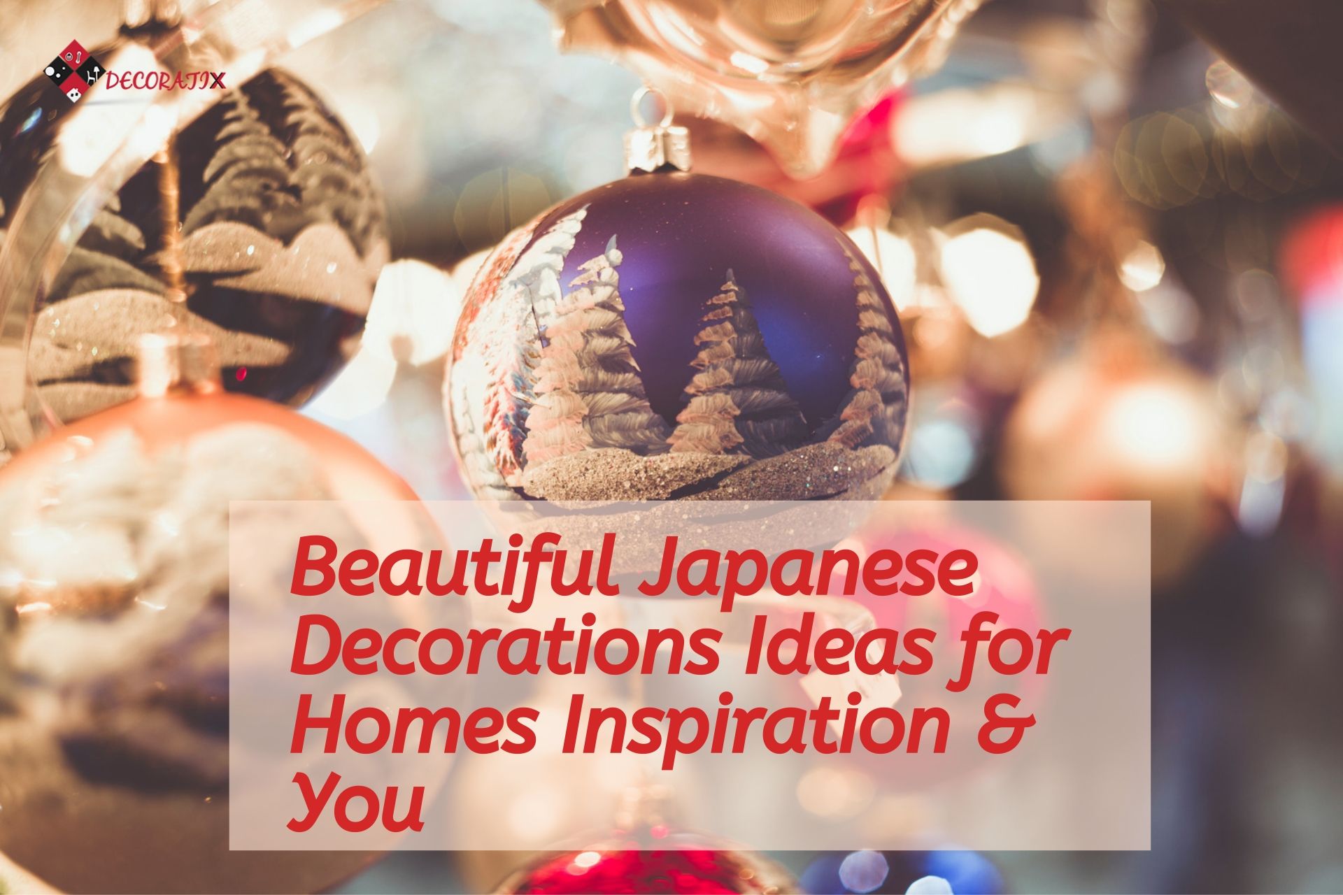 Beautiful Japanese decorations Ideas for homes Inspiration & You
