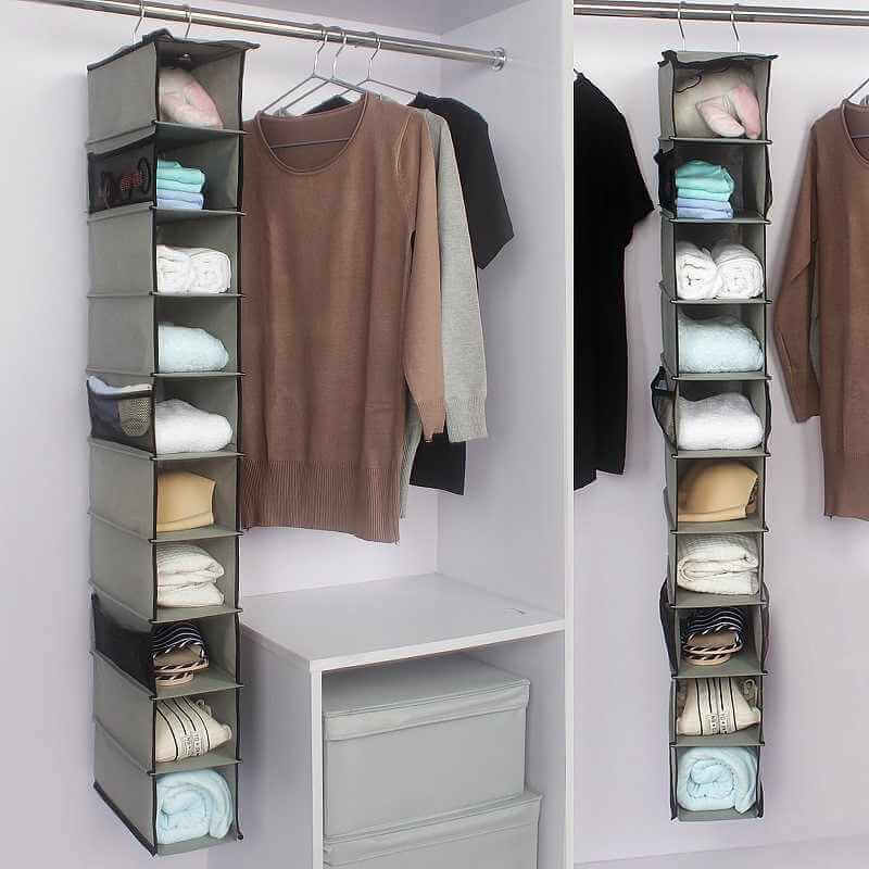 Clothing & Shoes in Storage Bins