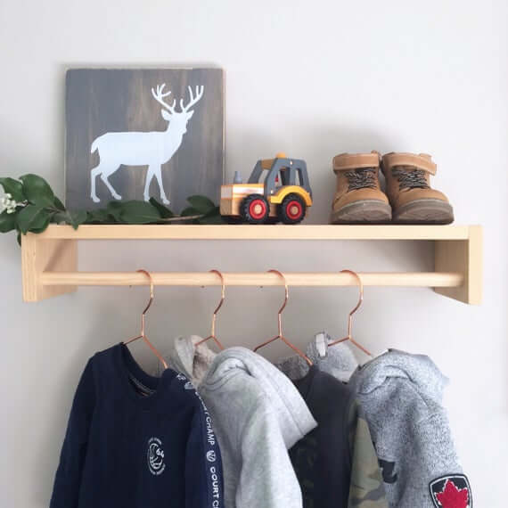 Hang Your Kid’s Clothes